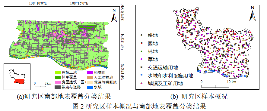 高精度地表覆盖数据优化分割的土地利用分类