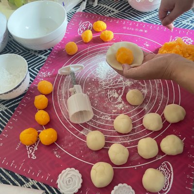 冰皮月餅餡,冰皮月餅餡料的做法