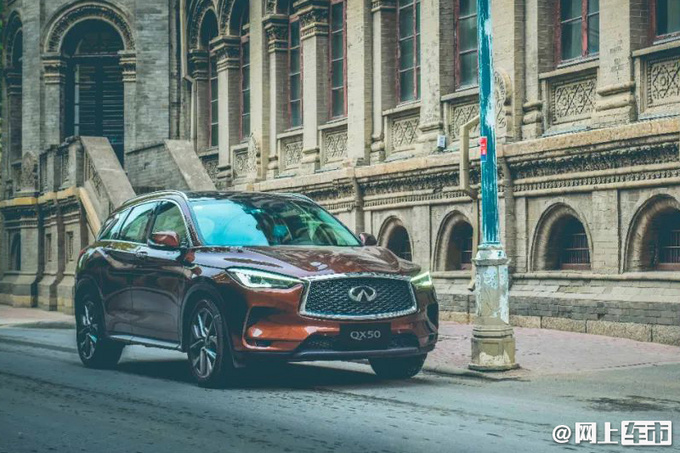 新款英菲尼迪QX50上市!售33.38-46.98万,新增车型配置更丰富