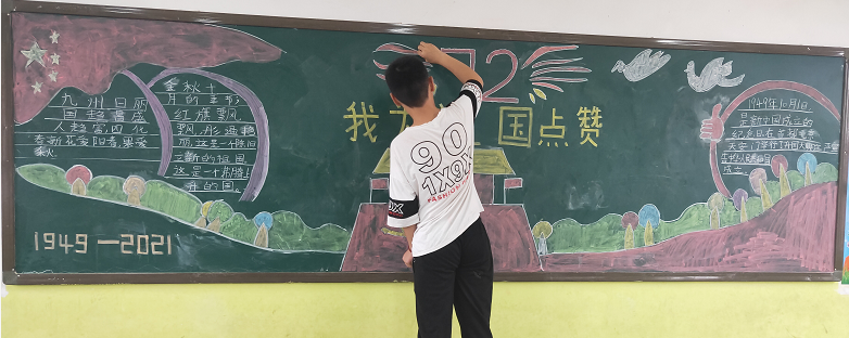 创意满满，国庆主题黑板报大比拼来啦