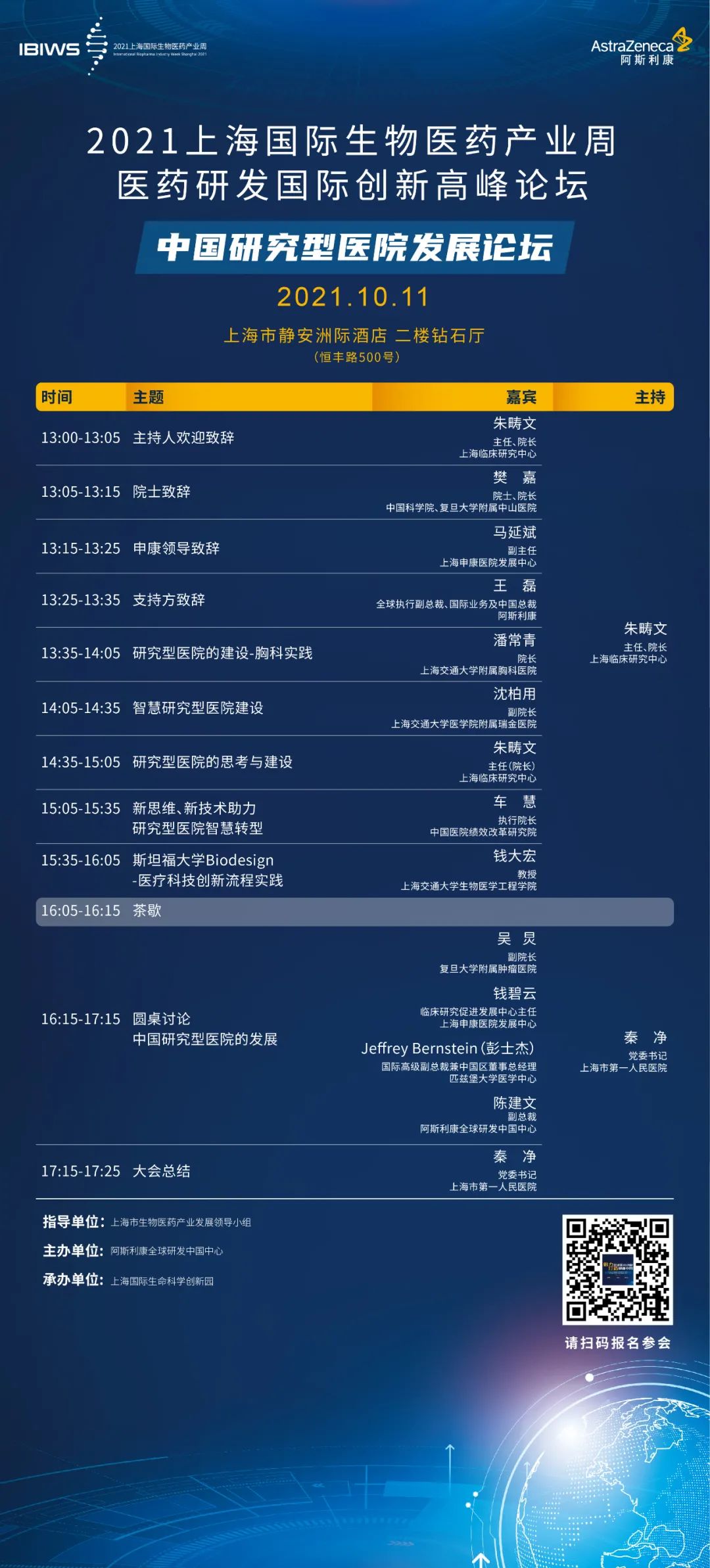 倒计时开始 四大热点对话医药研发行业顶级专家学者 | 新闻稿