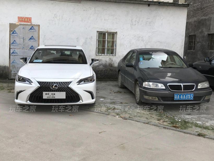 三年换了三套轮毂 雷克萨斯ES改装案例