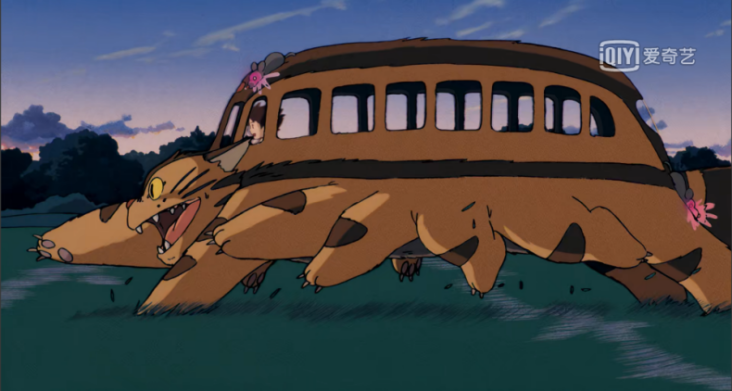 偶尔还会带你乘坐奇妙的猫咪巴士带你感受魔法的魅力它瞬间让树苗长成