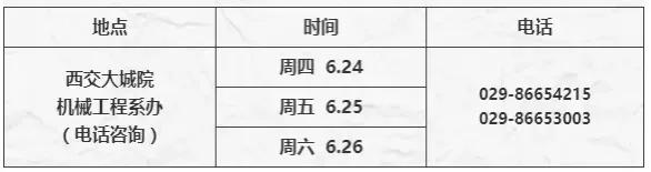 西安交通大学城市学院机械工程系在陕西各地招生咨询会等你