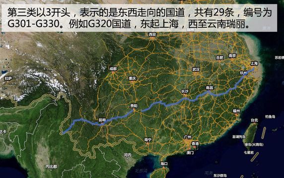 都是G开头的，国道和高速是怎么编号的？如何区分呢？