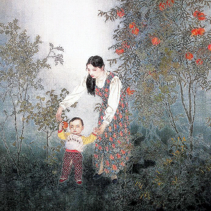 雅俗共赏 幻我两忘——著名画家​于文江笔墨再现东方女性群像