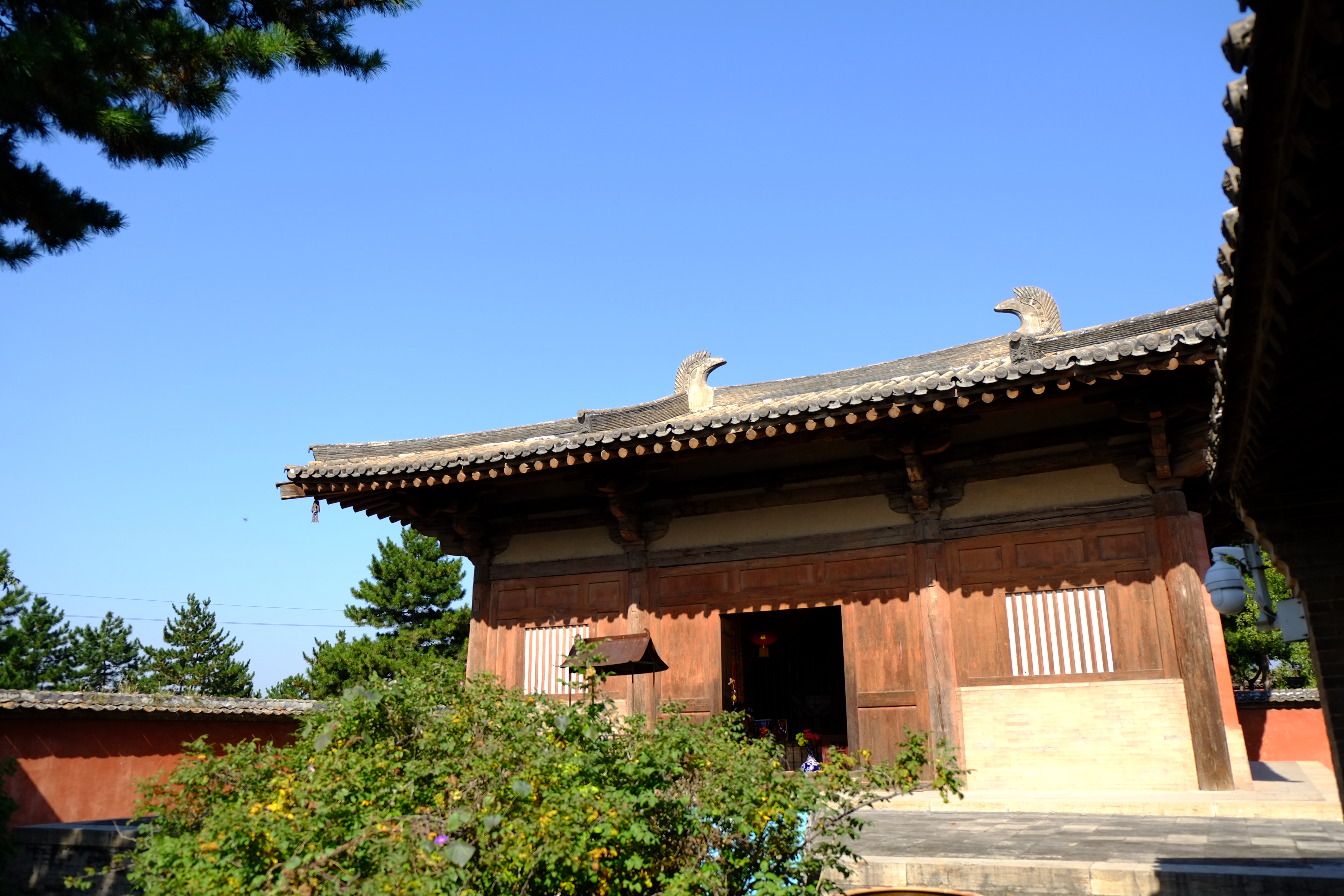 五台山的积雪要问中国哪里最清凉,山西五台山肯定是许多人脑中最快