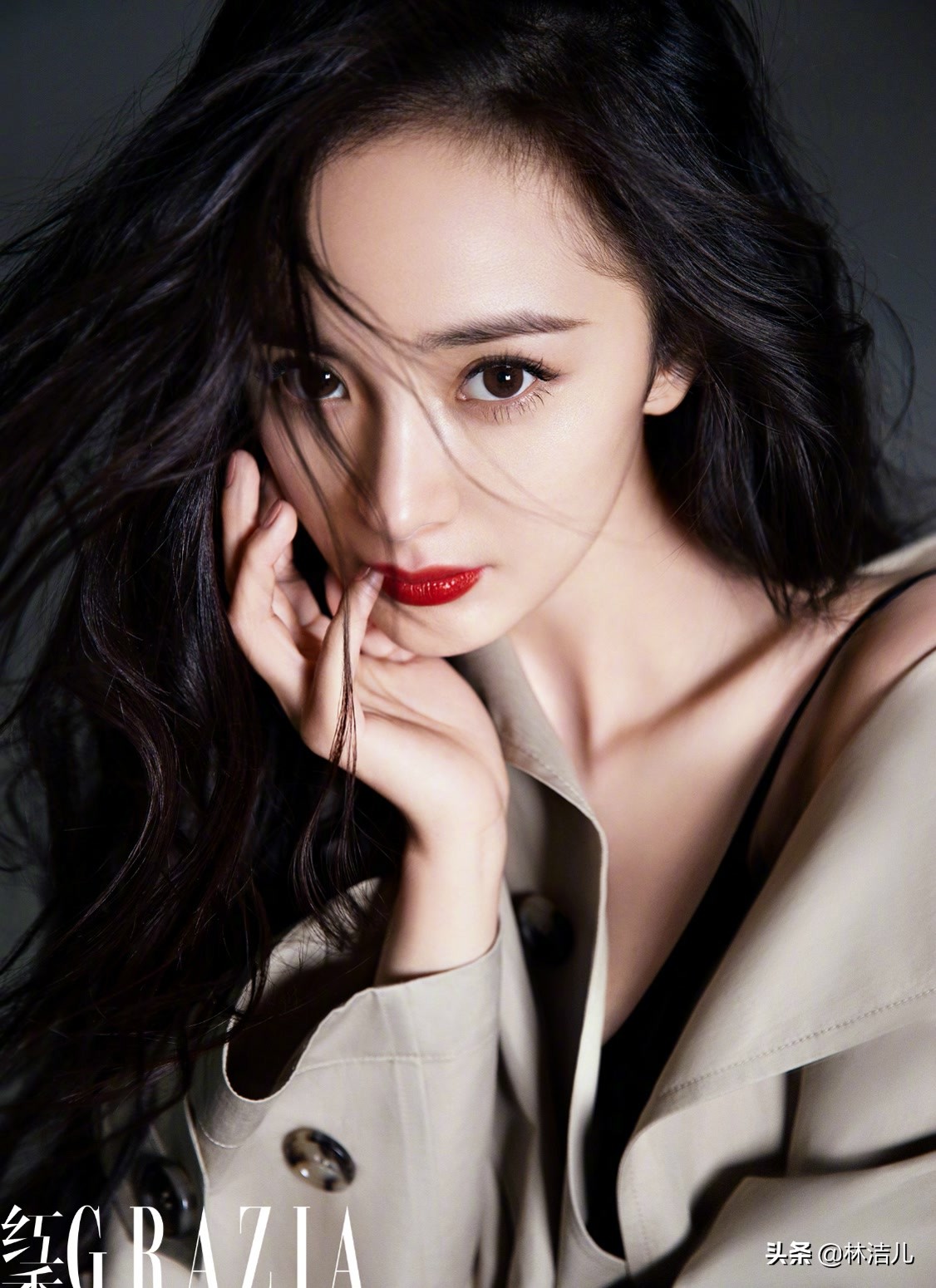 桃花眼双眼皮图片(女明星的) - 赤虎壹号