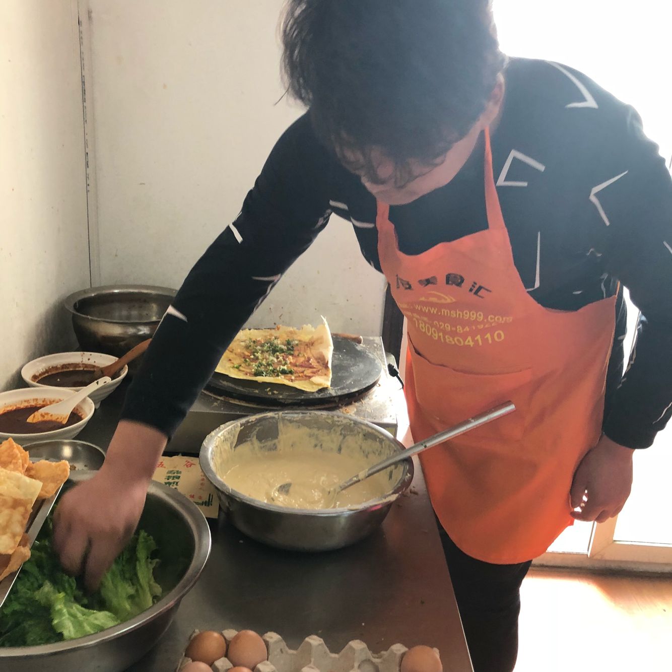 西安杂粮煎饼培训-美食汇