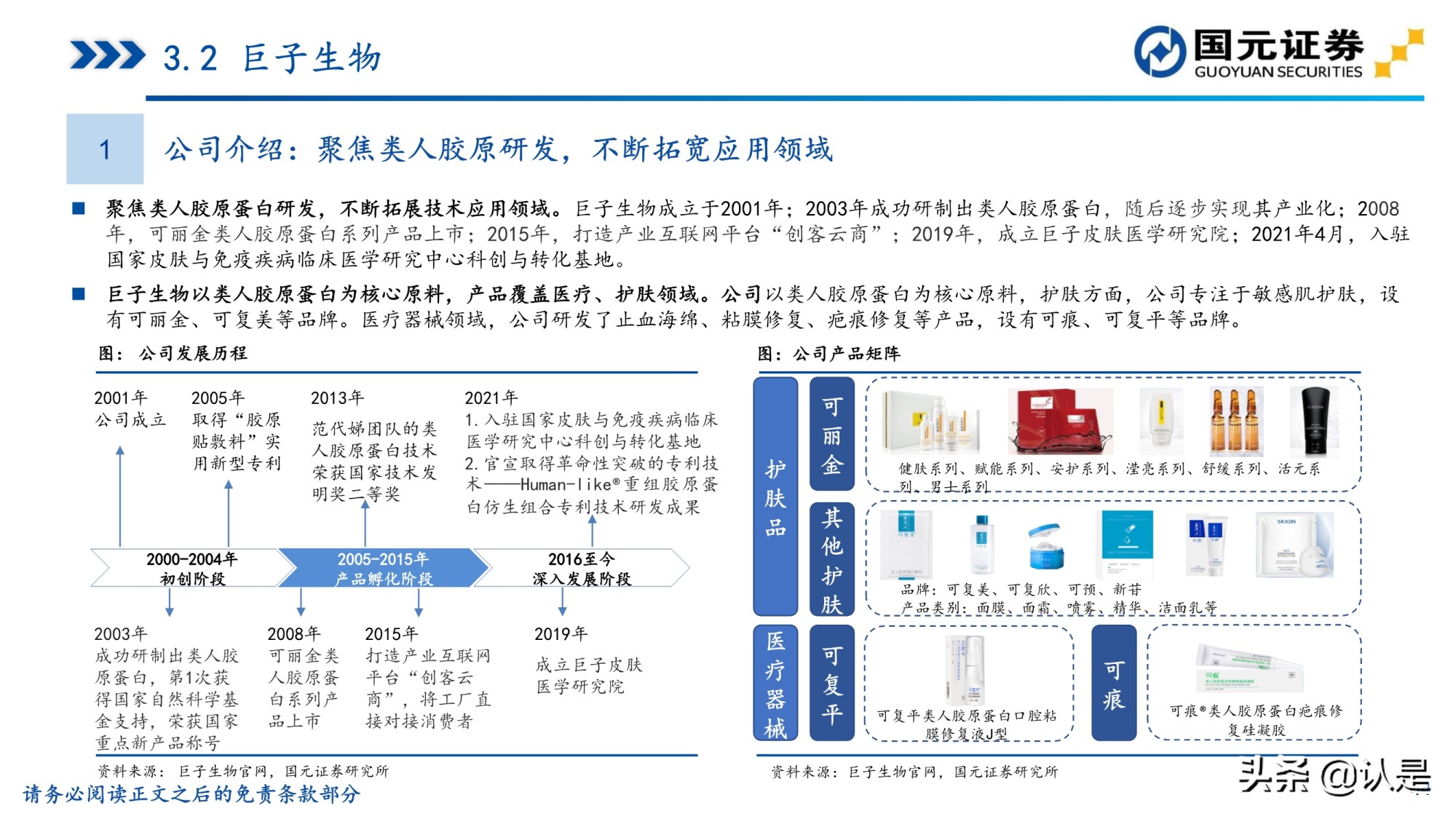 胶原蛋白行业研究报告：胶原蛋白风起，颜值经济应用正当时