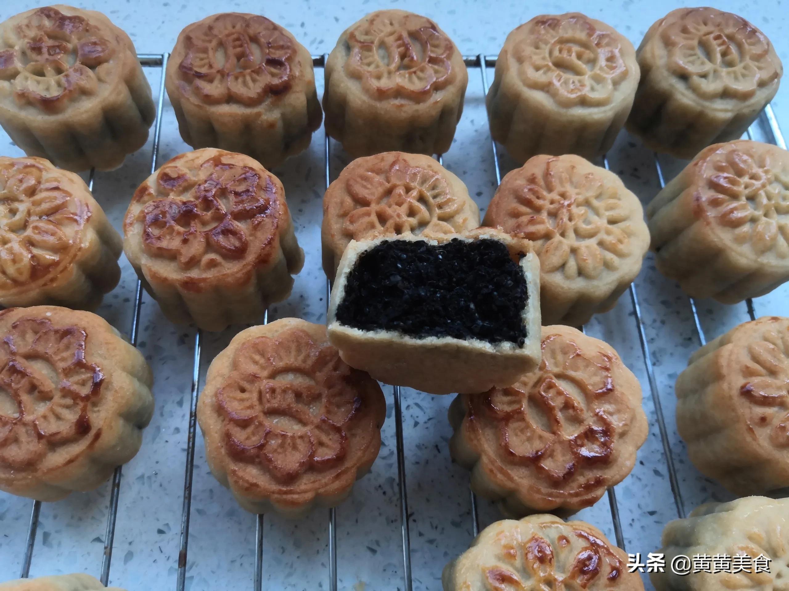 無糖黑麻月餅,無糖黑麻月餅的熱量