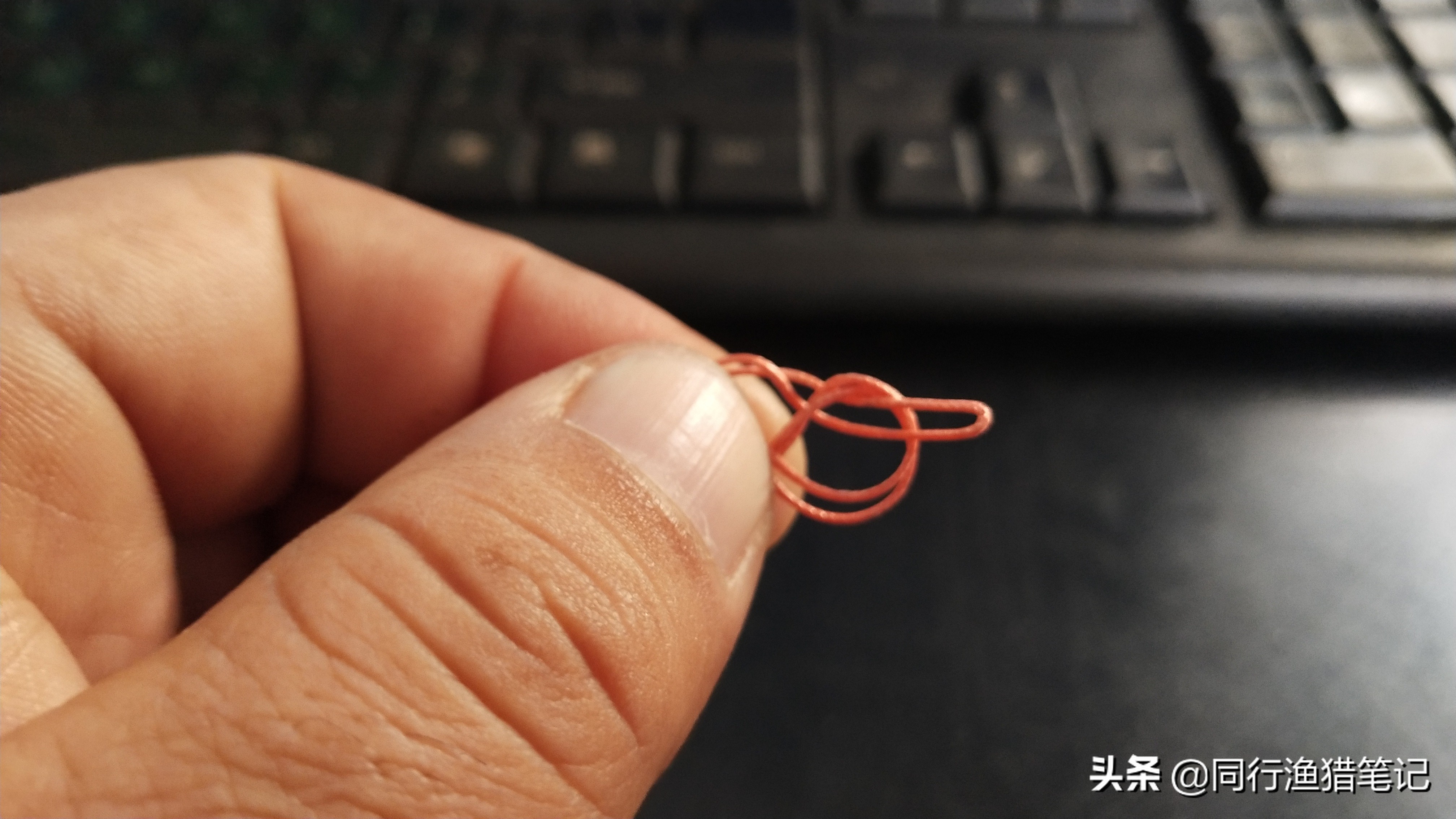 子线与八字环这样连接,不仅牢固而且可有效降低缠线机率