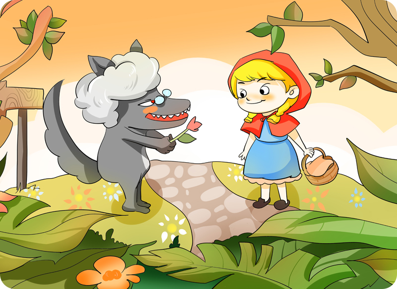 大灰狼的故事动画片图片