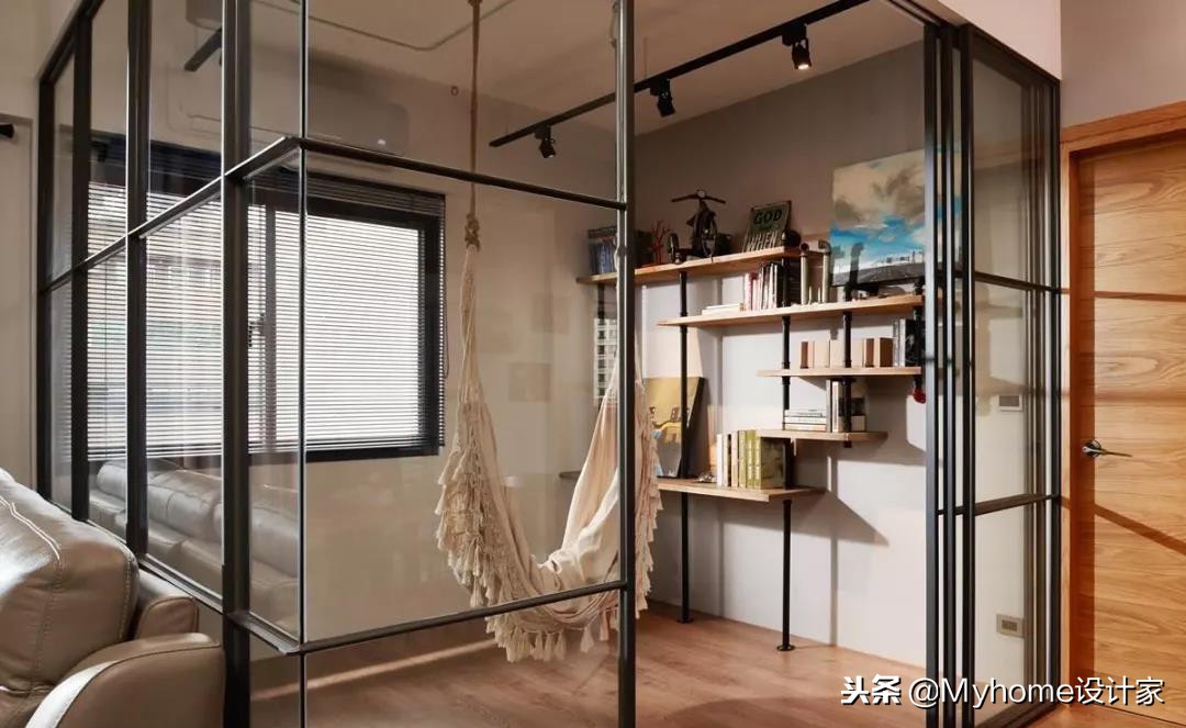你改造想用的黑框玻璃隔断，淘了81张美图