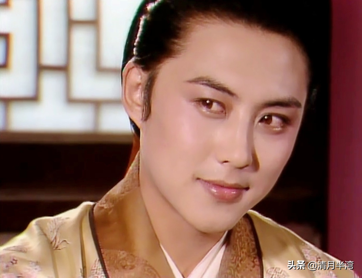 大陆早期古装美男，只服这9位，丹凤眼、桃花眼，个个浓眉大眼