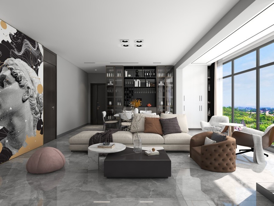 不顾老公反对，我坚持给客厅铺灰色瓷砖，入住3年，真心后悔了