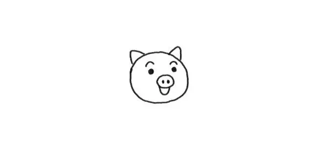 简笔画｜猪年就要画小猪，步骤超详细，一学就会，快为宝宝收藏！