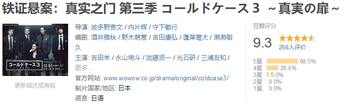 2020年电视剧最精彩的部分，仅1集就有9.3分