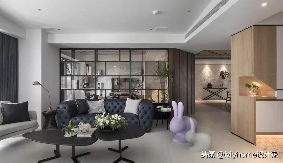 你改造想用的黑框玻璃隔断，淘了81张美图