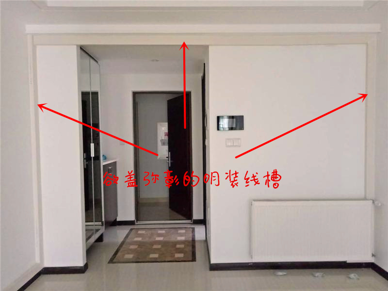 明线装修效果图：现代简约风家庭空间设计展示