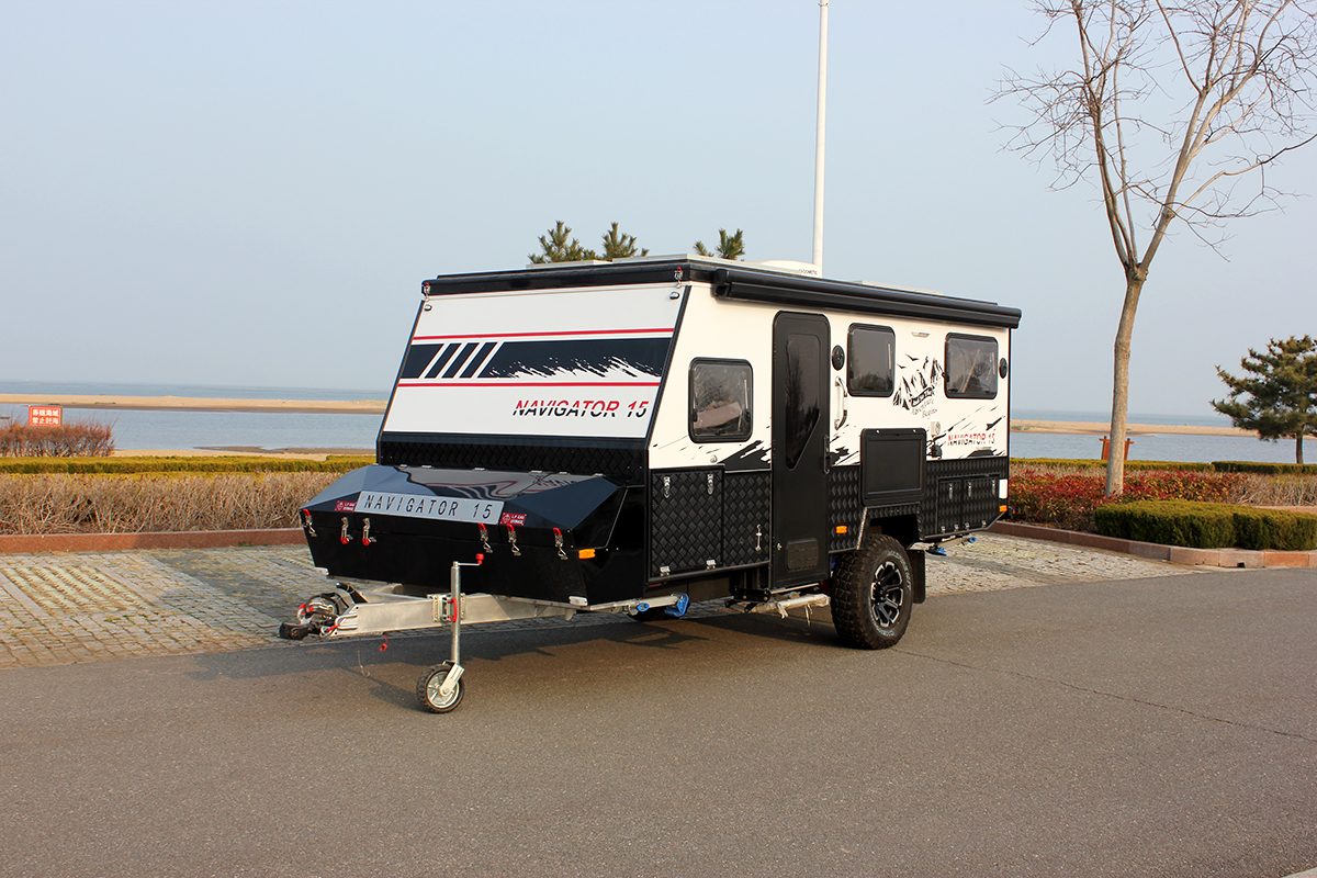 澳式风格 升顶机构 莫霖领航员15越野拖挂房车22.8万起