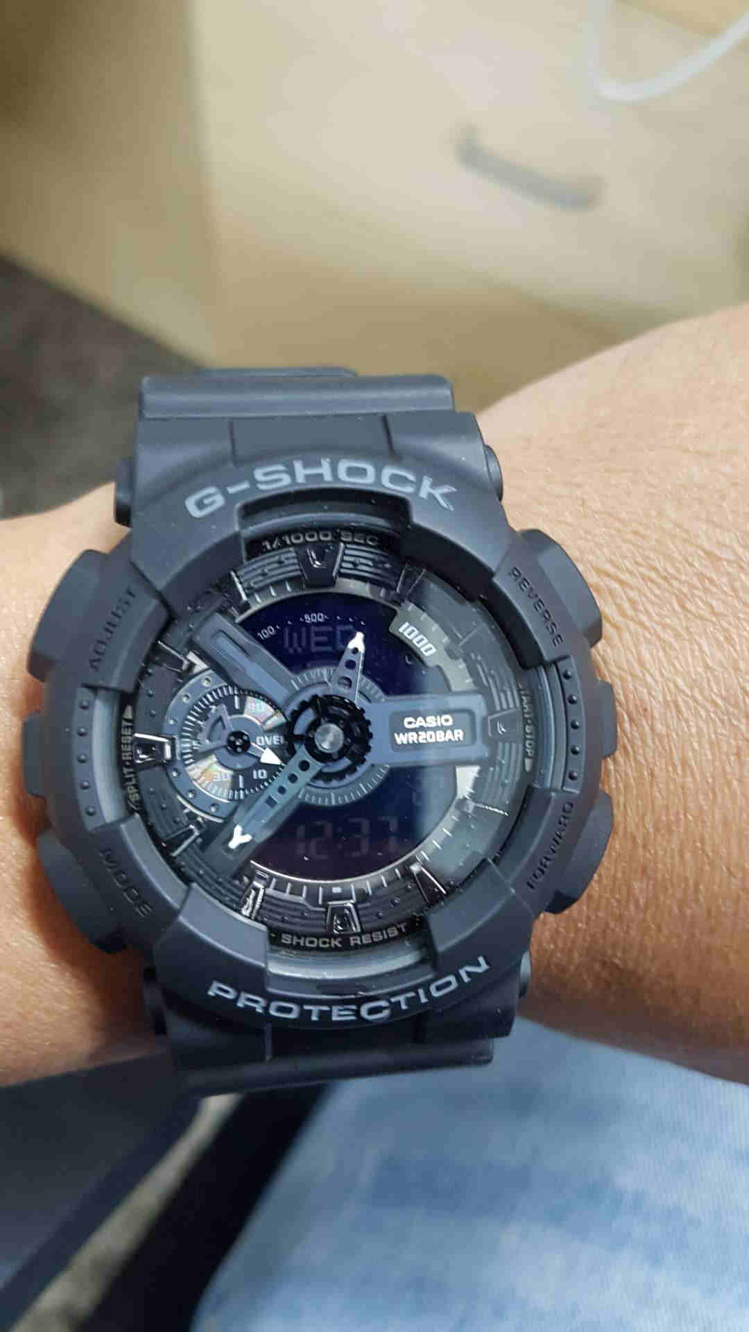 卡西欧手表怎么样，卡西欧gshock运动防水表好吗