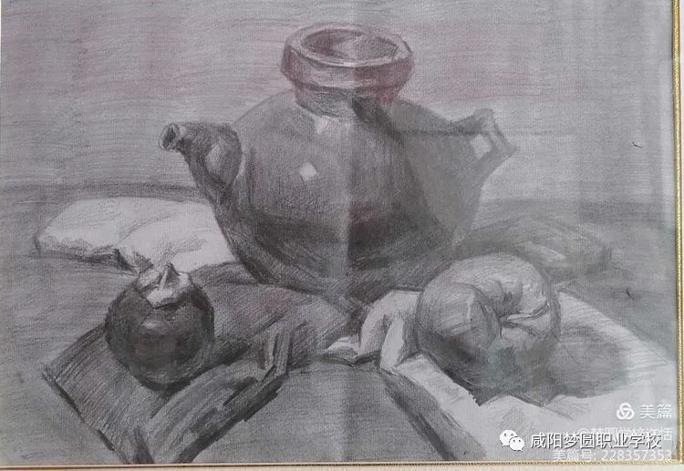 咸阳梦圆职业学校——学生绘画作品展