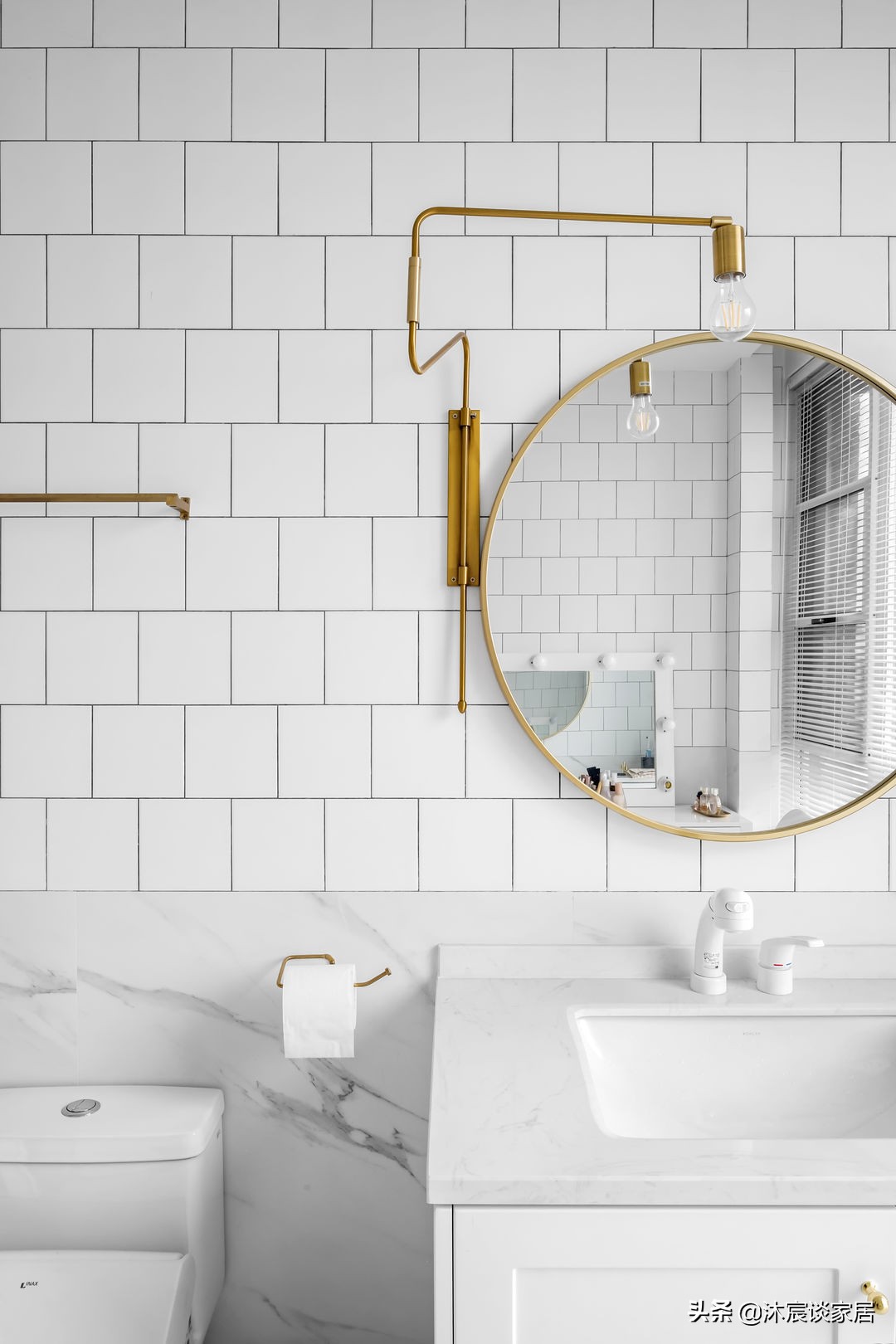 向往田园生活的夫妻俩，把家装得清爽大方，还有让人快乐的大阳台