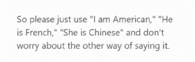 “我是中国人”英文是I'm chinese还是I'm a chinese？区别这么大
