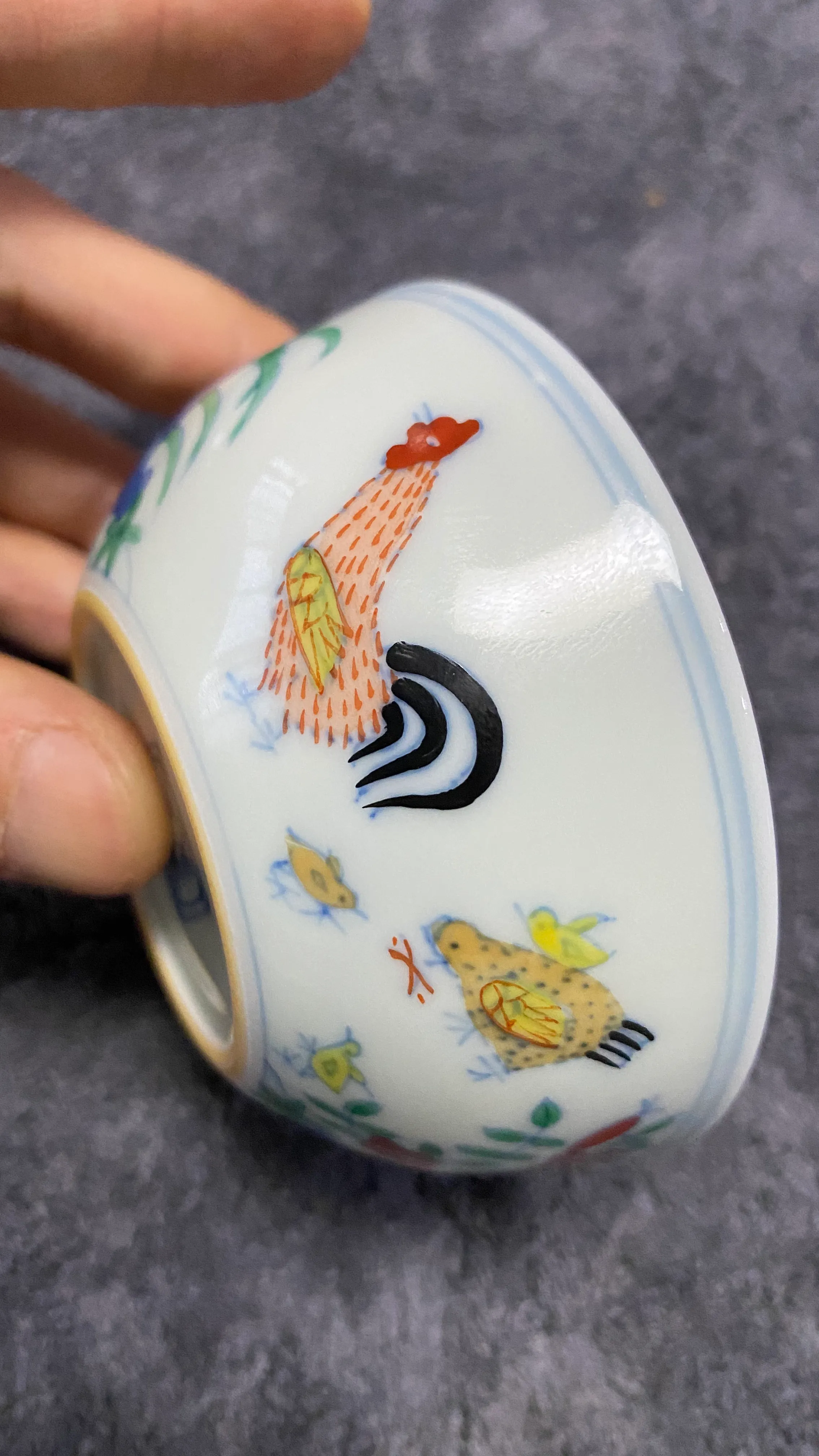 大明成化斗彩瓷器鉴定要点分享~成化真品打样!