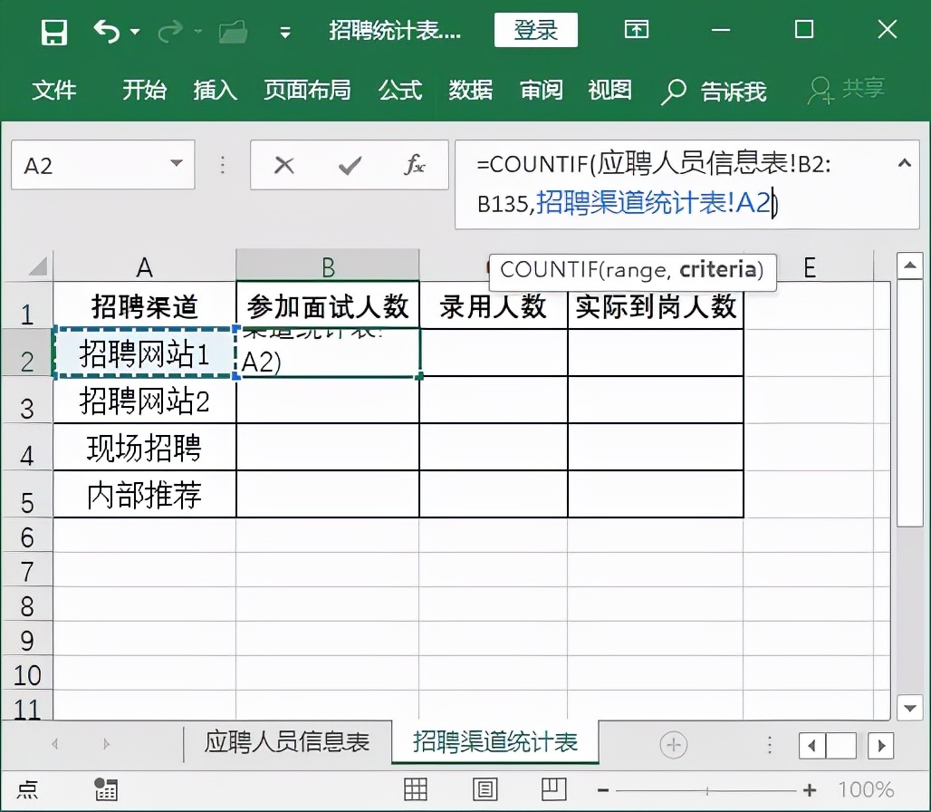 用Excel统计函数做表会有多省事？
