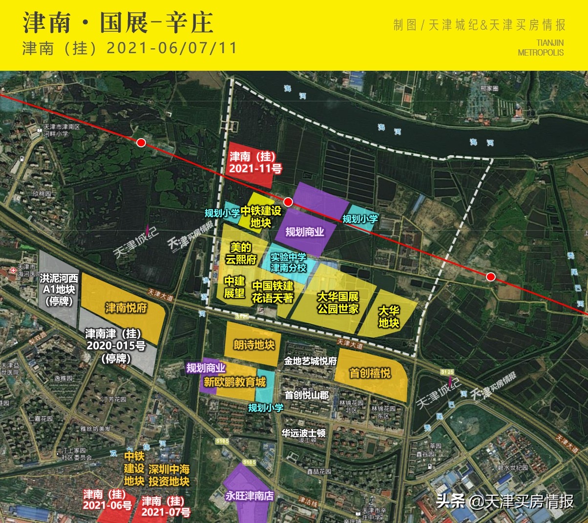 收藏！天津二轮卖地最全整理，340亿里有哪些玄机？| 城纪