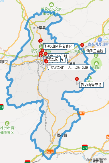 江西萍乡十大景点有哪些？自驾游玩怎么安排行程路线？
