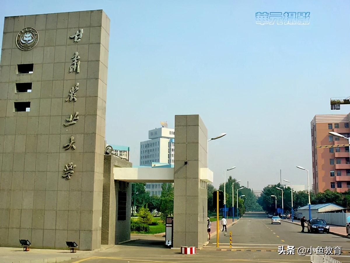 23个省中，2020年省内排名前5的大学！甘肃篇