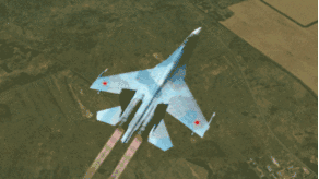 战斗机如何进行近距离格斗？看这几张动态图就明白了