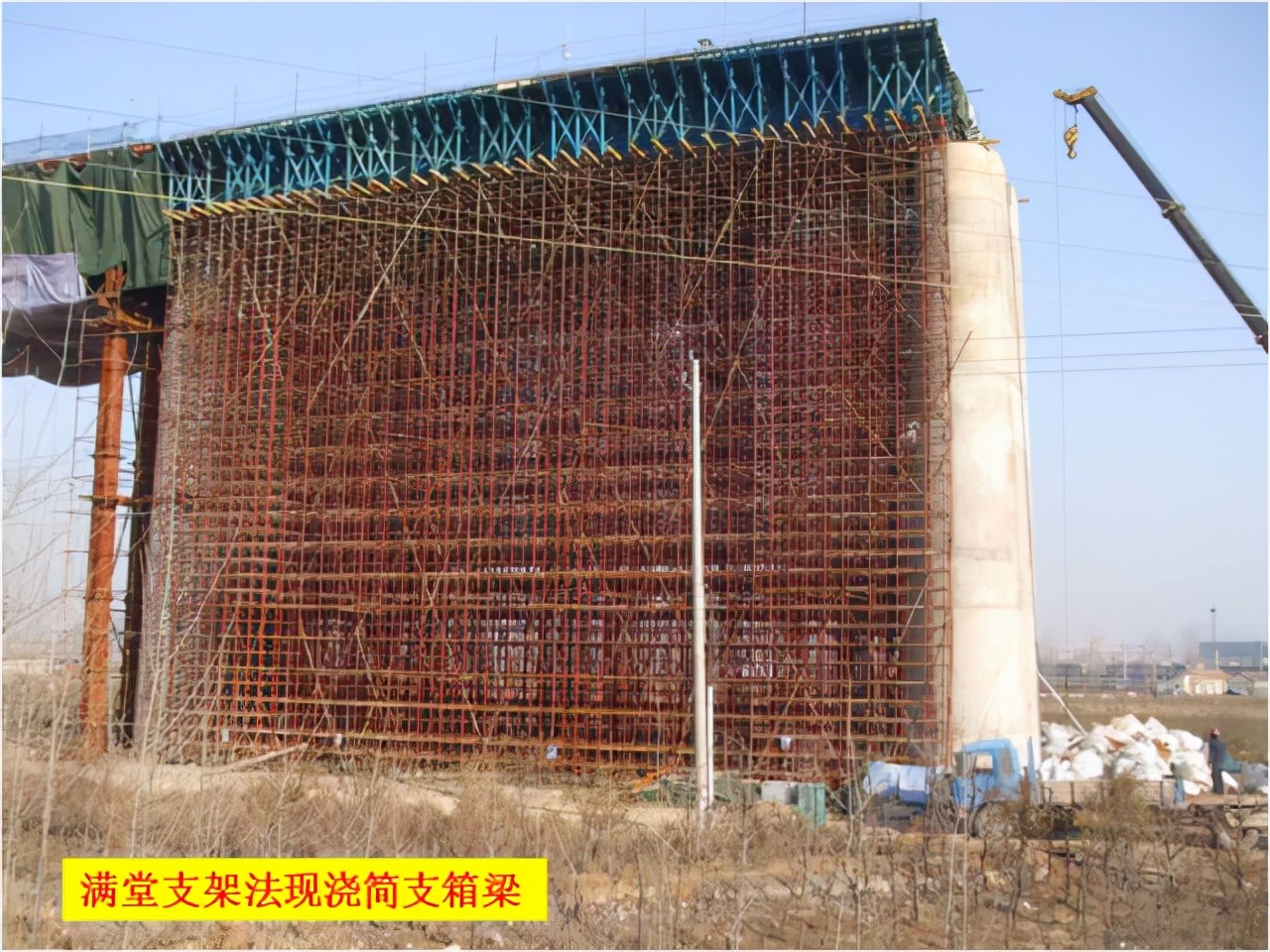 桥梁工程必备！现浇简支箱梁、支架和钢管柱贝雷梁该怎么做？