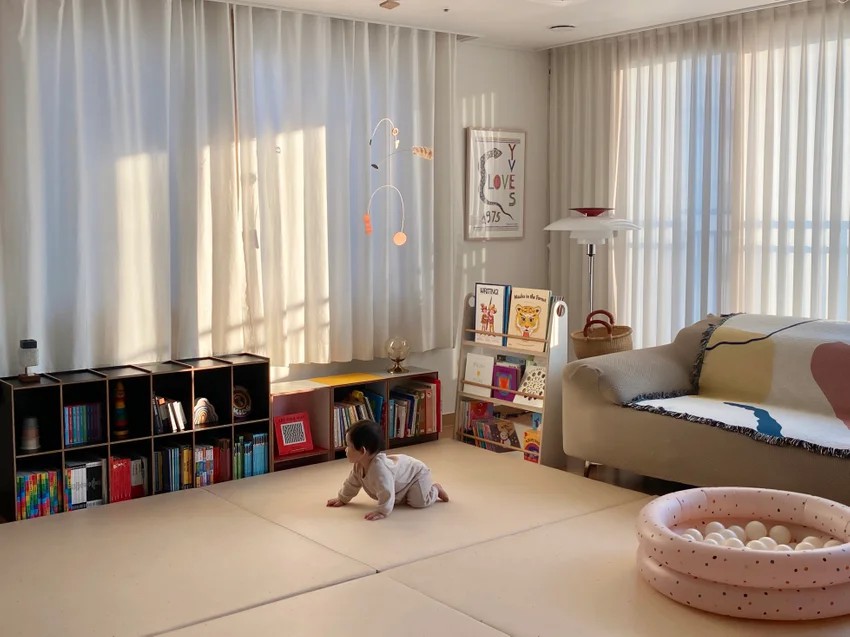 兒童書房設計捨棄「茶幾為中心」布局，把客廳留給孩子，112㎡是我理想的家