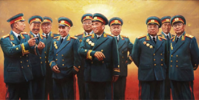 新中国十大元帅官方排序名单：朱德、彭德怀、林彪、刘伯承、贺龙、陈毅、罗荣桓、徐向前、聂荣臻、叶剑英