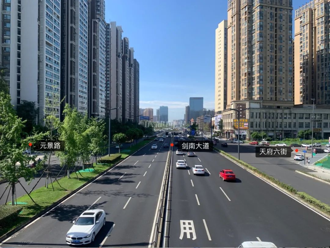 大源拆迁掰不直的天府六街就是个笑话