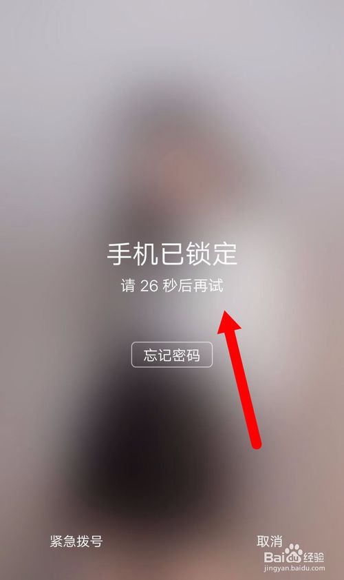 手机忘记密码怎么打开