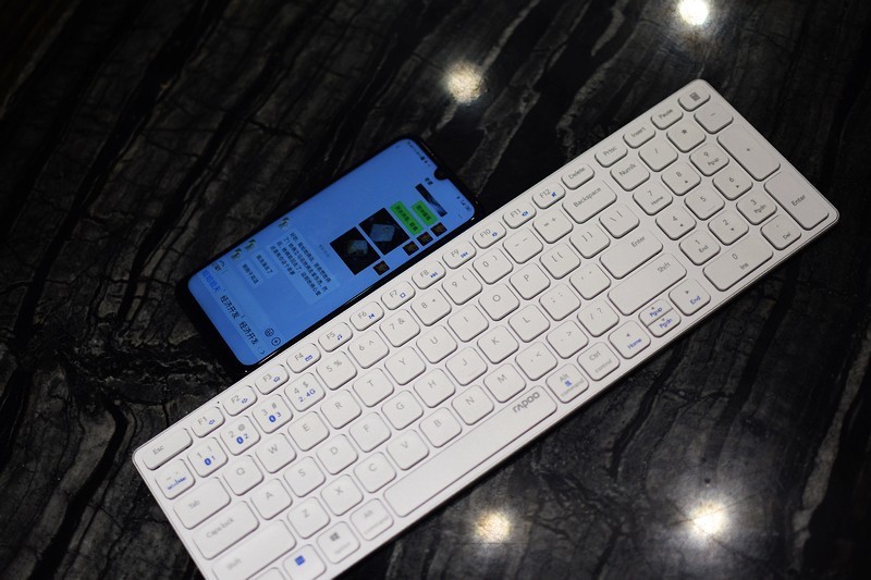 雷柏新品 E9350G多模刀锋无线键盘