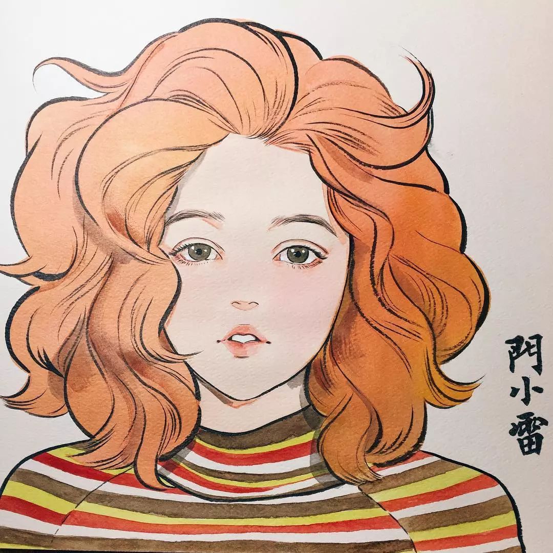 她竟靠羞羞画狂撩42万的粉丝,2岁画画,14岁成名