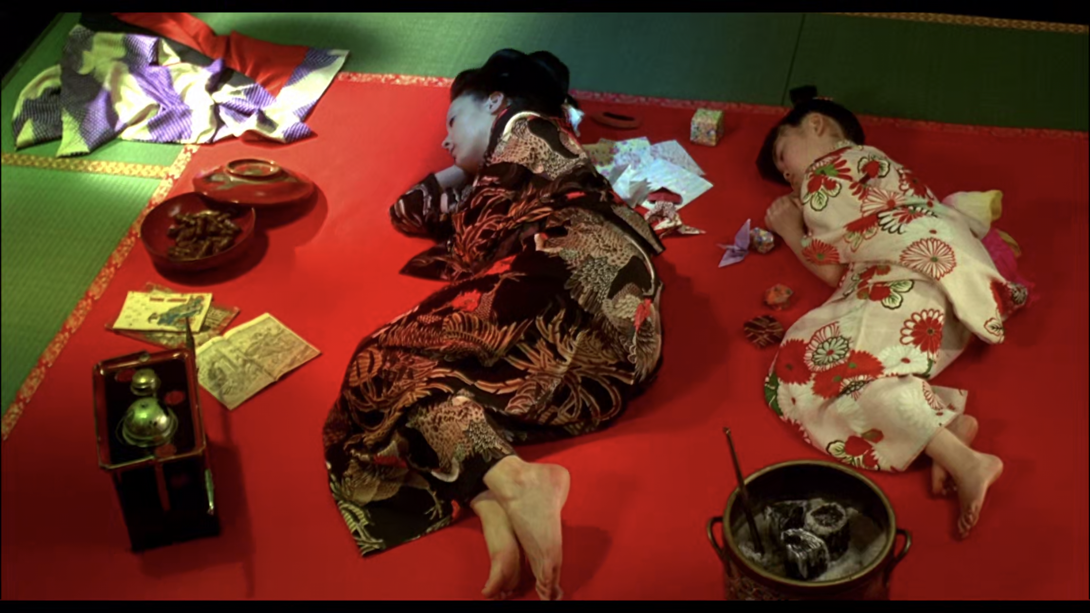《花魁》：摄影家拍摄的电影，8个摄影理念描述迷幻华丽江户日本