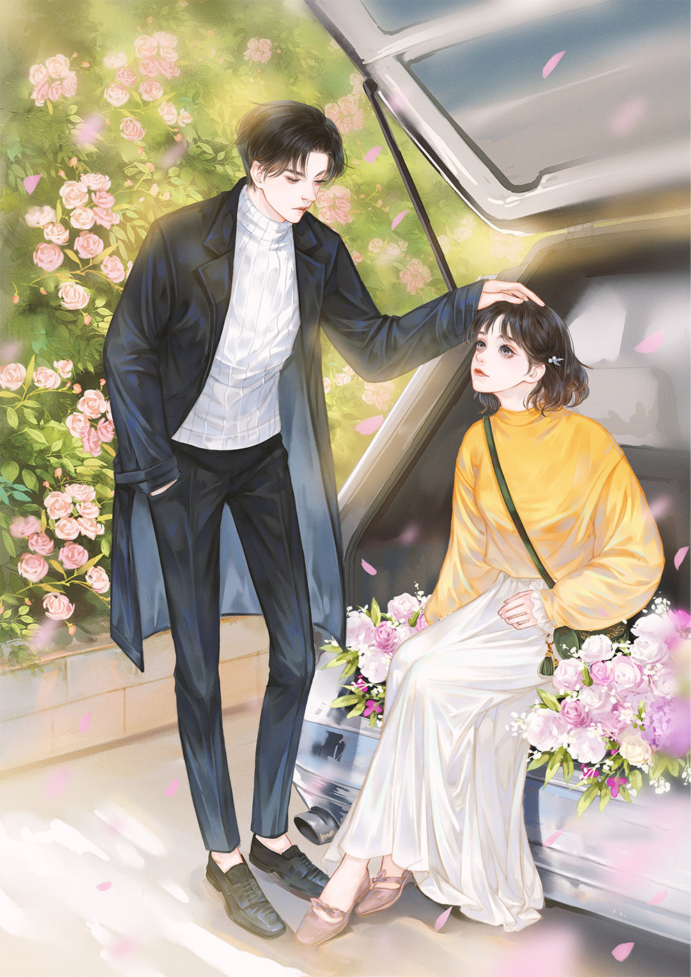 强推男主是教授现言：男主冷艳高贵不可攀，却栽在逗比女主手里