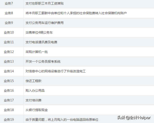 行政老会计带来：行政单位双会计核算攻略，附常用业务双会计分录