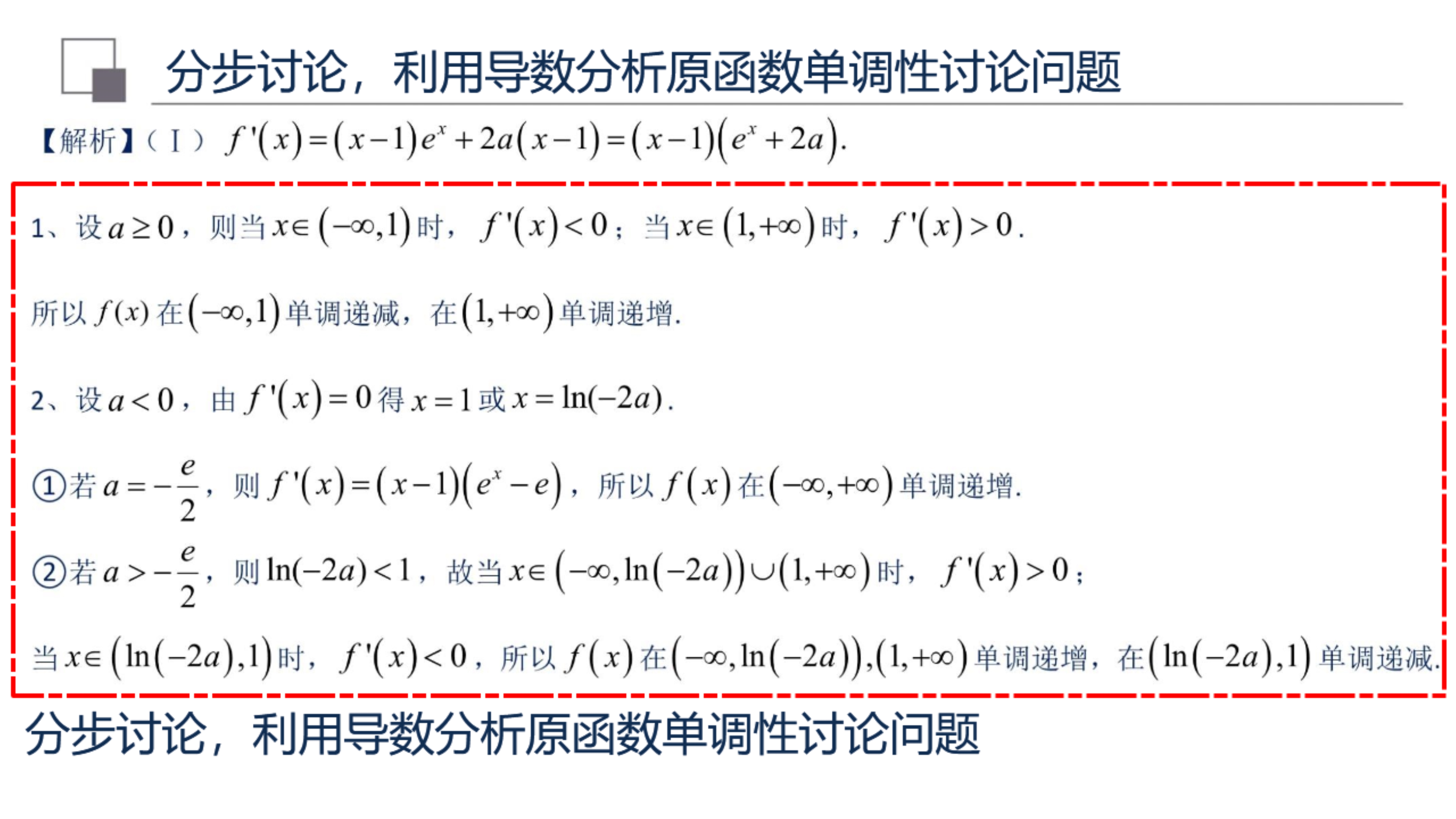硬核面对导数大题，8道经典高考题，拆解解答思路