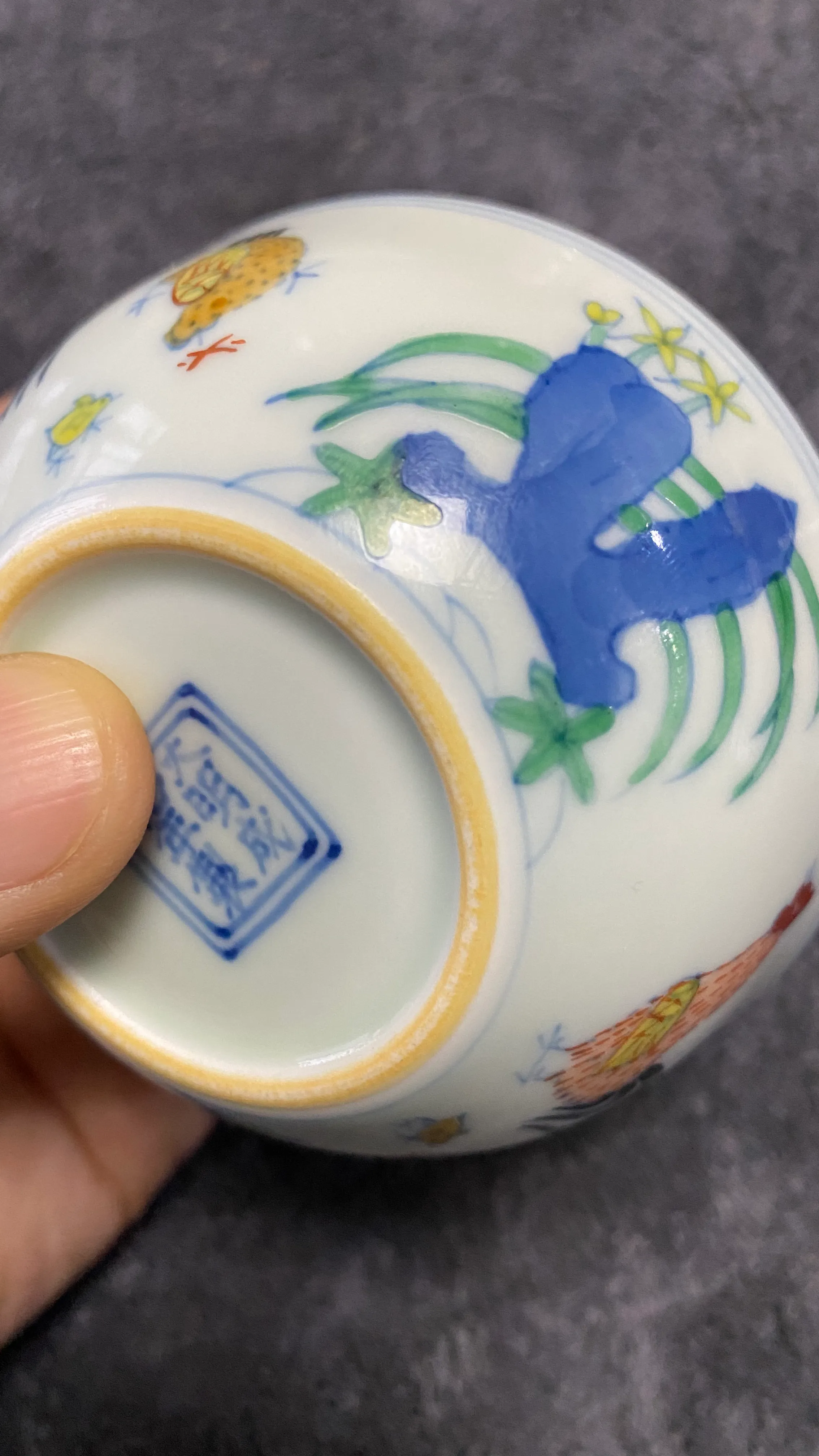 大明成化斗彩瓷器鉴定要点分享~成化真品打样!