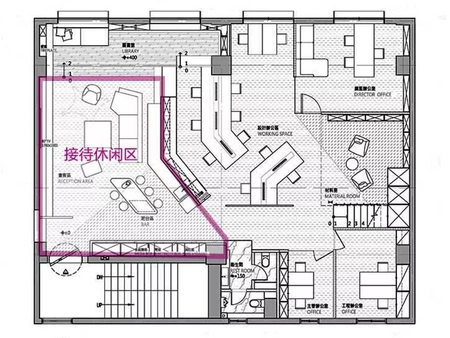 别人的办公室太棒!上海200㎡办公空间,现代简约又舒适