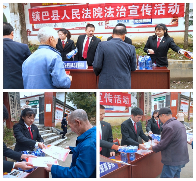 镇巴法院党支部和平安镇桑园坝村党支部联合开展“主题党日+结对共建、党员志愿服务”活动