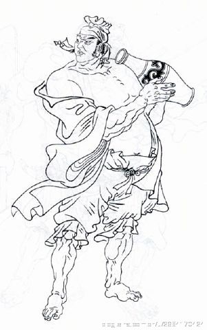 白描水浒三十六天罡星